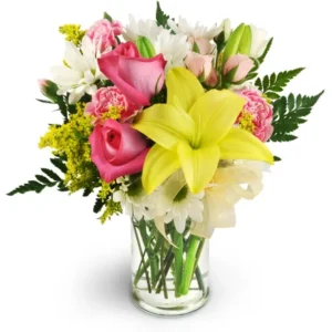 The Prettiest Picture - Mixed Arrangement with Asiatic Lilies